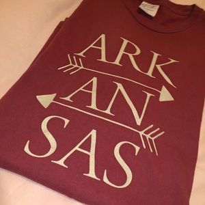 Large Arkansas Comfort Colors Shirt